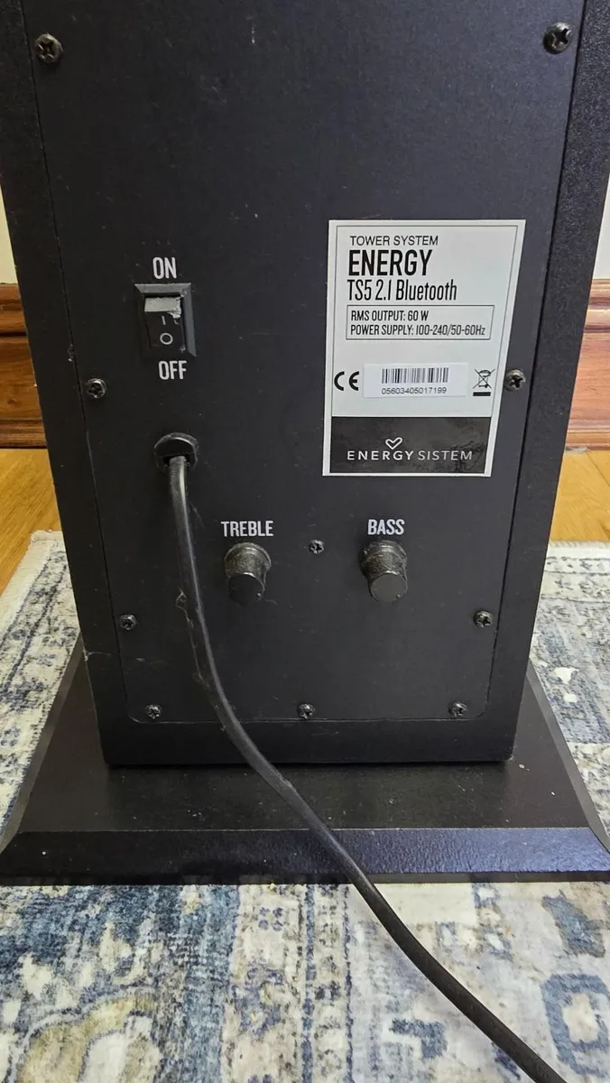 Bluetooth Remote Control Tower Home Speaker System - Image 3