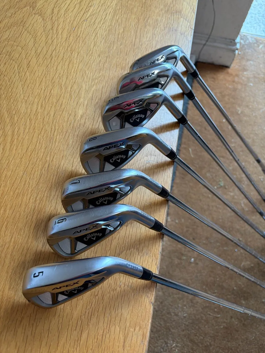 Callaway Apex 21 irons - Image 1