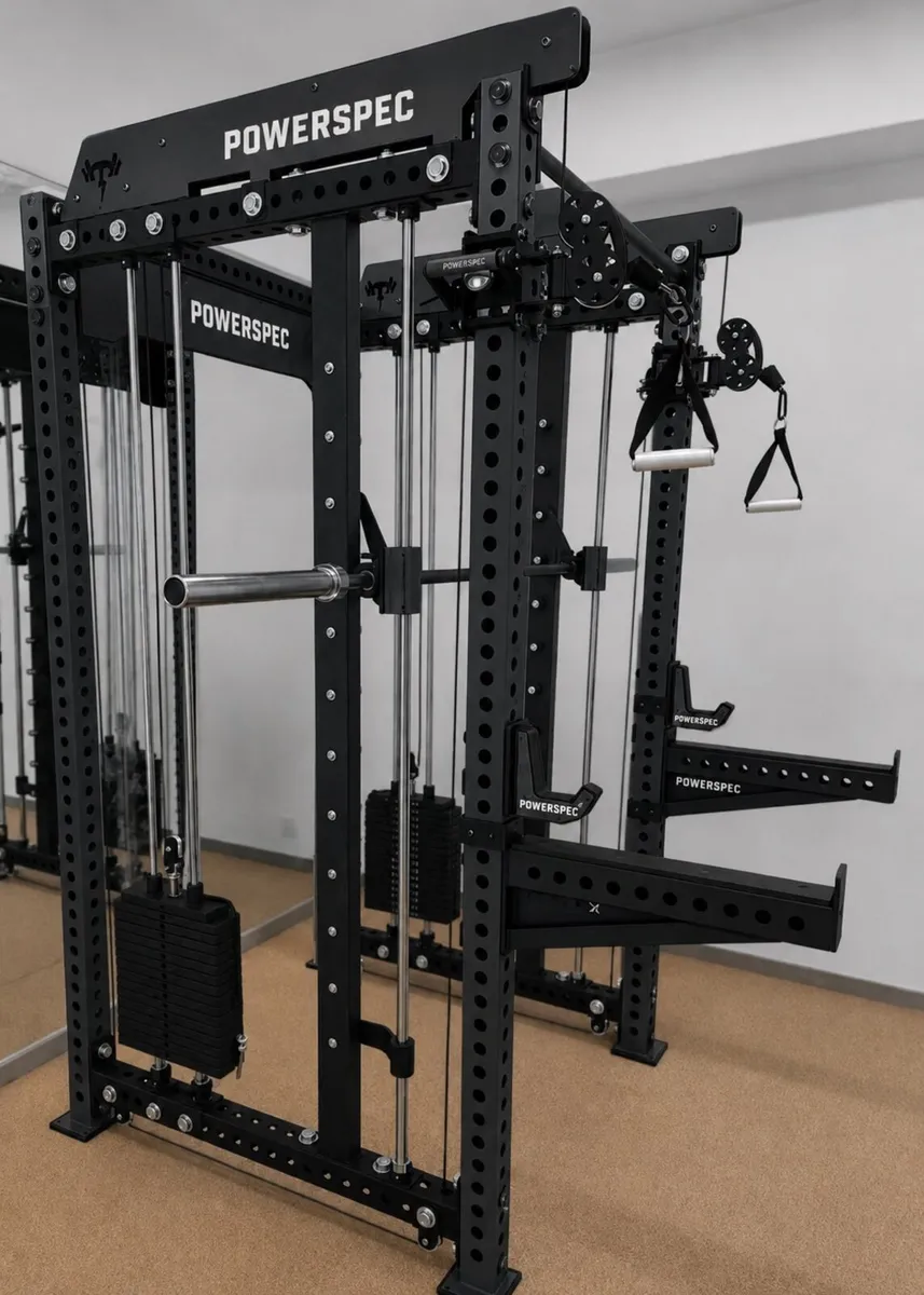 Squat rack pulley /smith machines all in one ✅ - Image 2