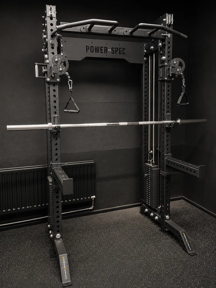 Squat rack pulley /smith machines all in one ✅ - Image 4