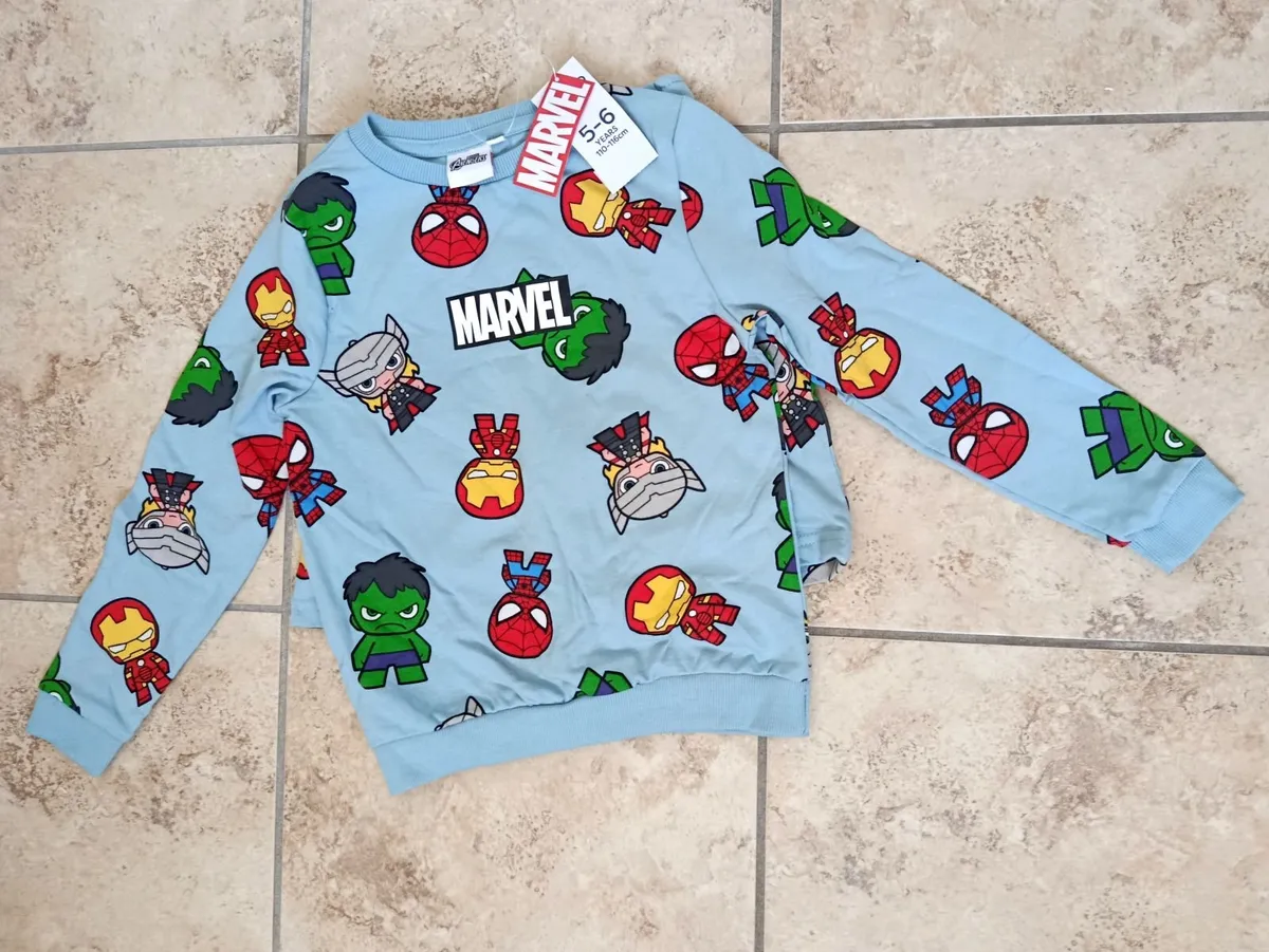Avengers Boys 2 PC Sweat Set 5-6 years, 110-116 cm - Image 2