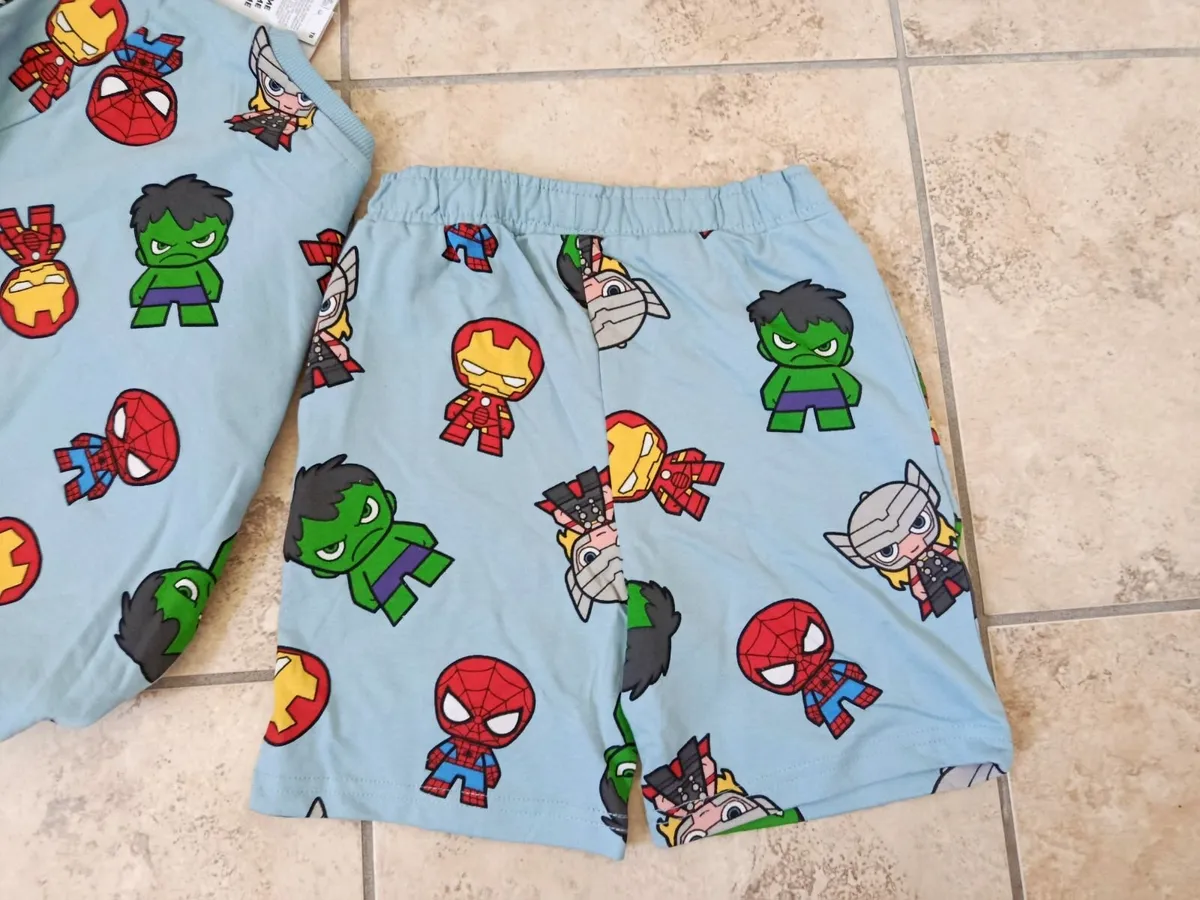 Avengers Boys 2 PC Sweat Set 5-6 years, 110-116 cm - Image 3