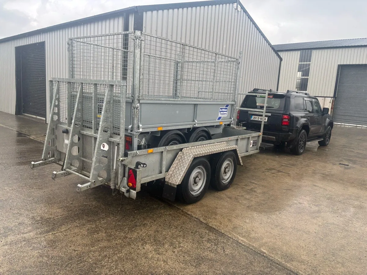 12x6 Ifor Williams Plant Trailer - Image 2