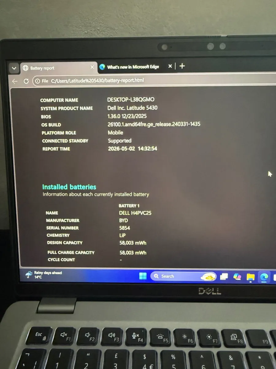 Dell Latitude 5431 Laptop i7/8GB/256SSD/FHD - Image 4