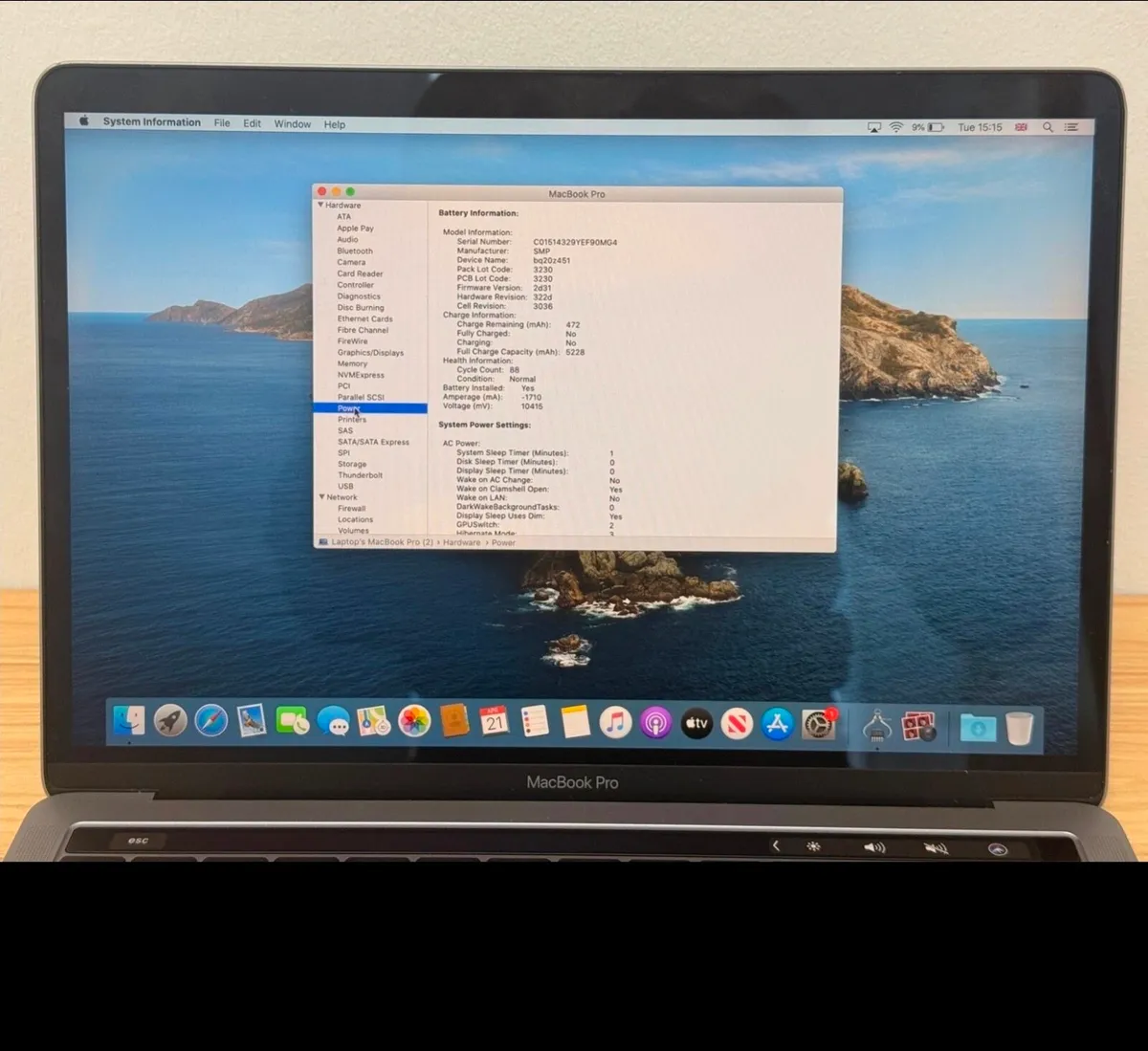Apple MacBook Pro 13' 2019 i5 16GB RAM 512GB SSD - Image 2