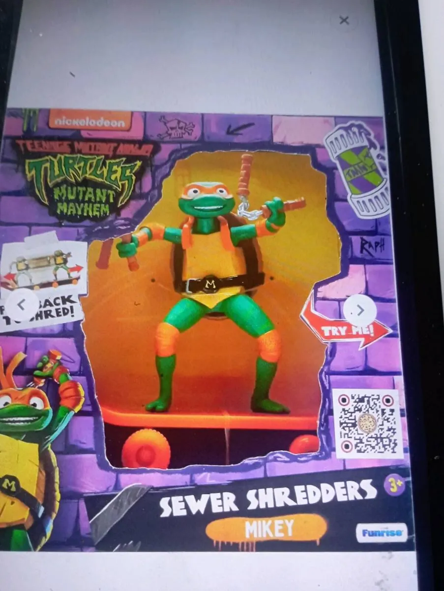 TEENAGE MUTANT NINJA TURTLES 5", SEWERS SHREDDERS - Image 1
