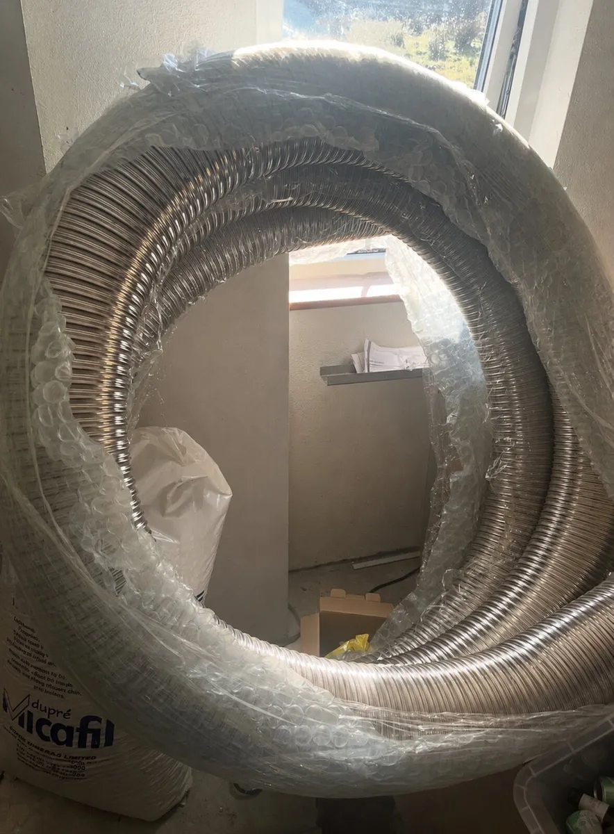 9m 316L grade solid fuel suitable flexible liner - Image 1