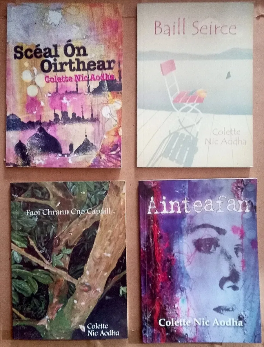 Eight Collette Nic Aodha/Tom MacIntyre Irish Books - Image 2