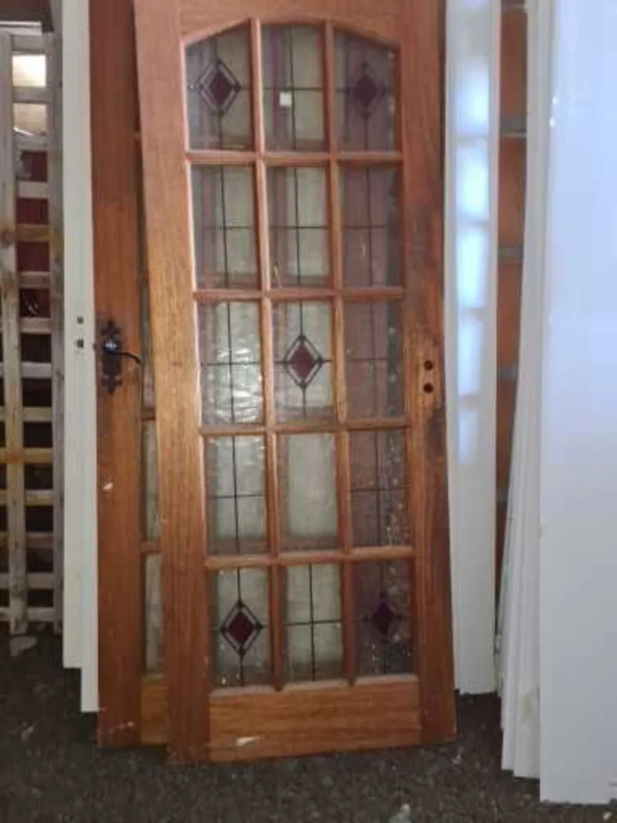 Selection of TEAK French Doors, - Image 1