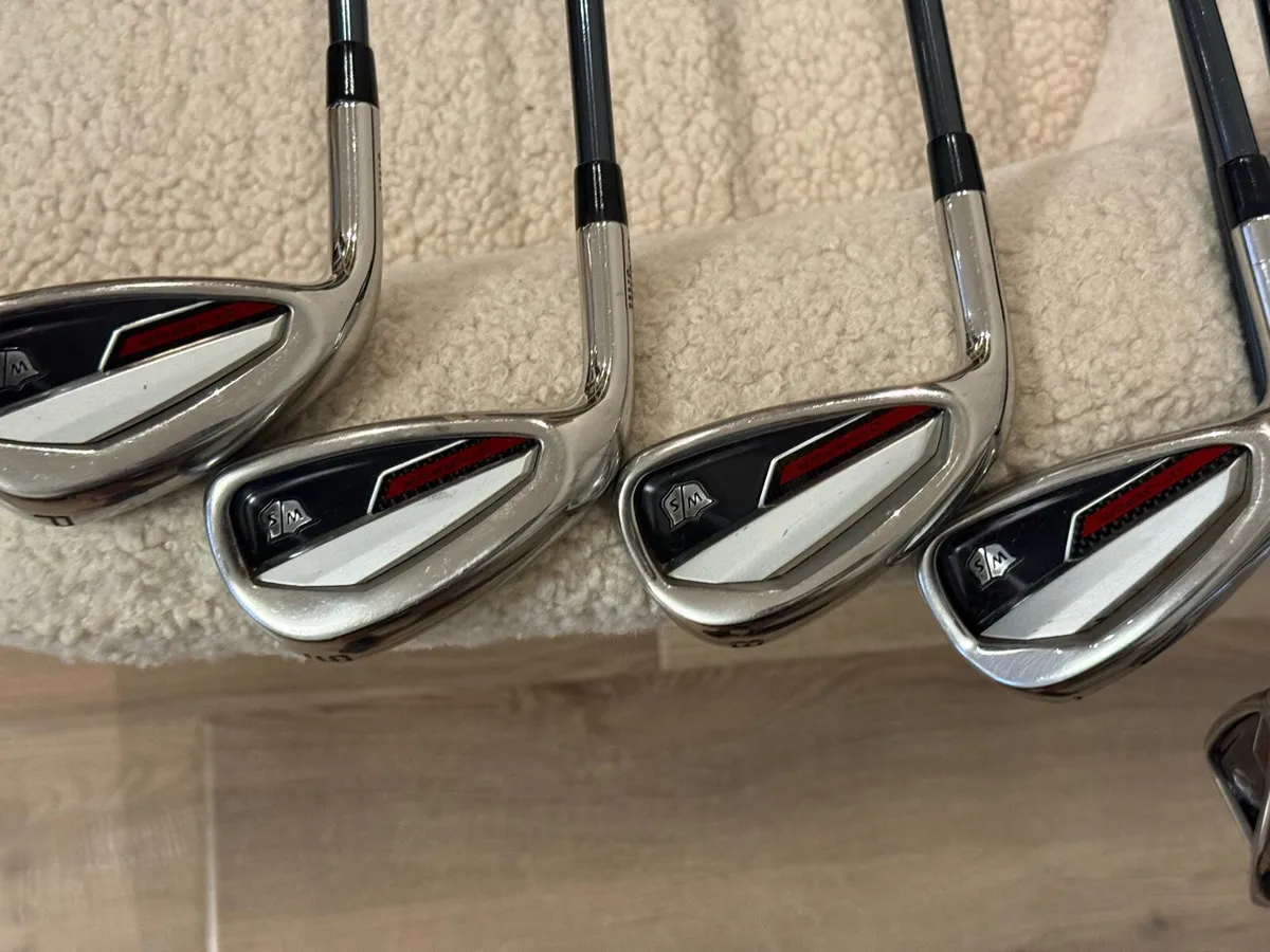 Left Hand Wilson DynaPower Iron Set - Image 1