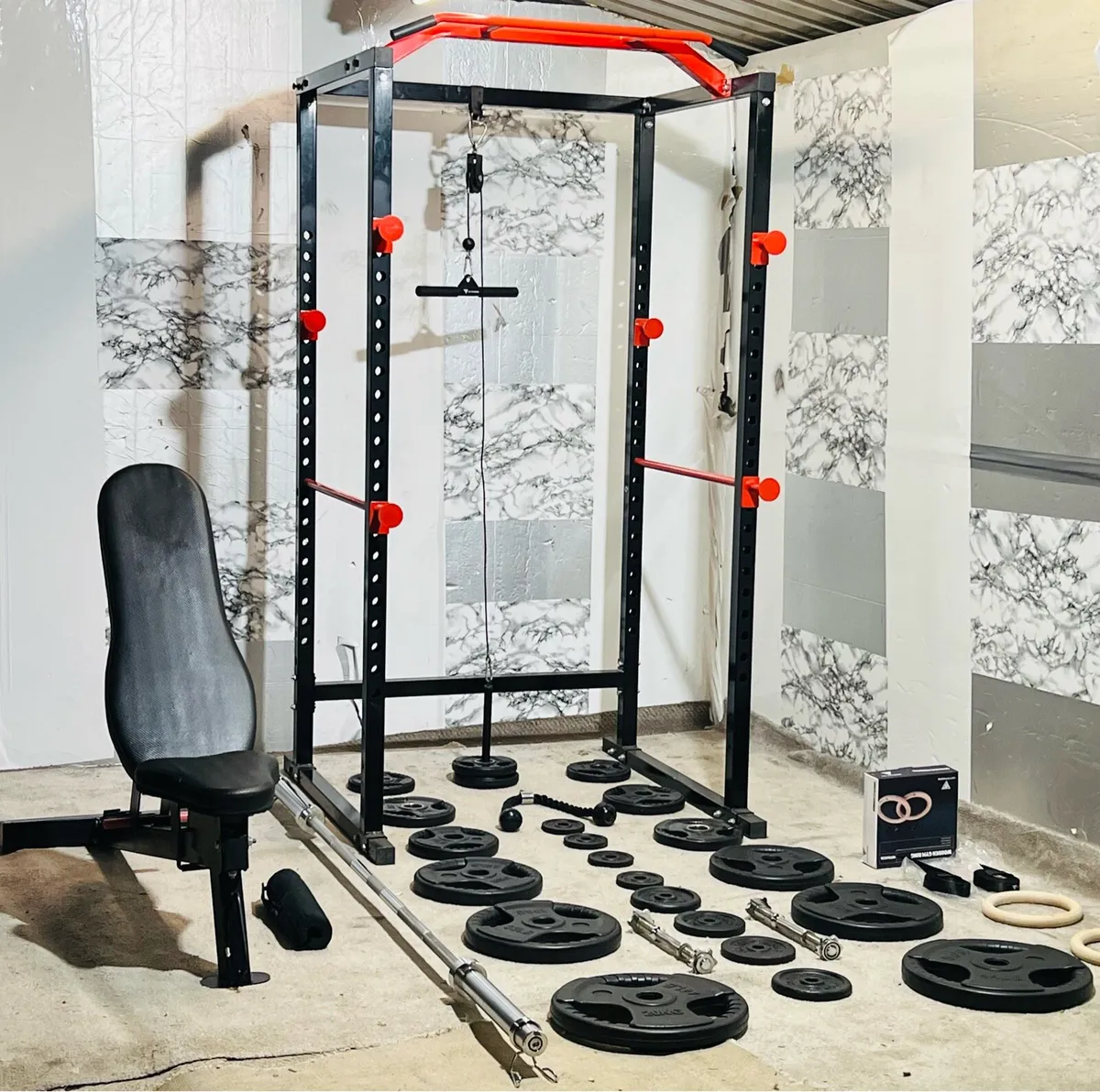 GYM GEARS RACKS BENCHS WEIGHTS BARS DUMBBELLS - Image 2