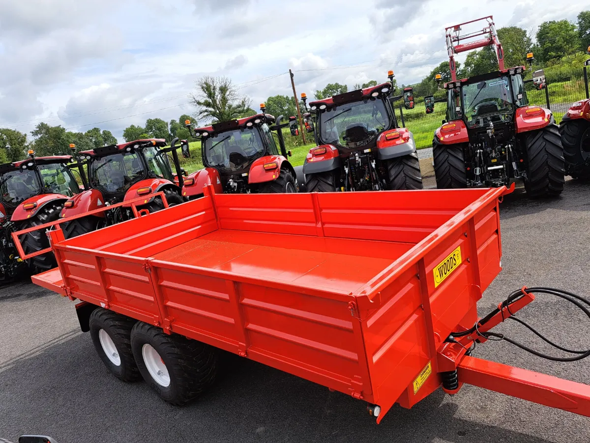 NEW WOODS 14X8 TRAILER & BALE EXTENSION - Image 3