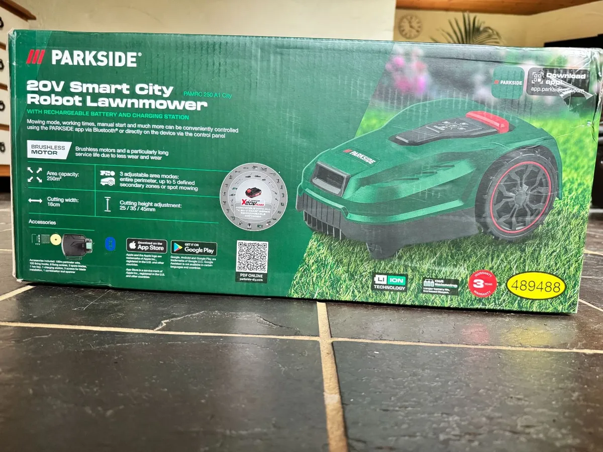 Parkside 20V Smart City Robot Lawnmower - Image 2