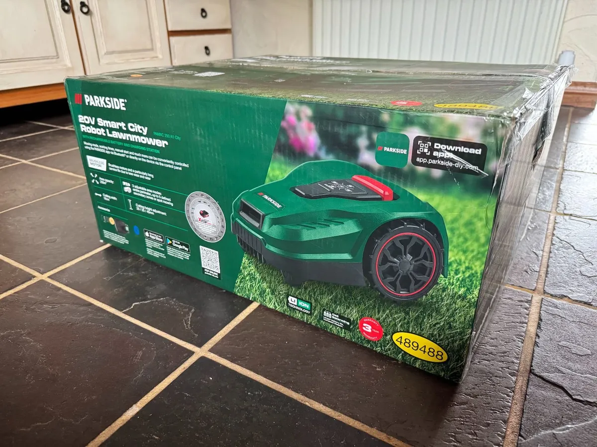Parkside 20V Smart City Robot Lawnmower - Image 1