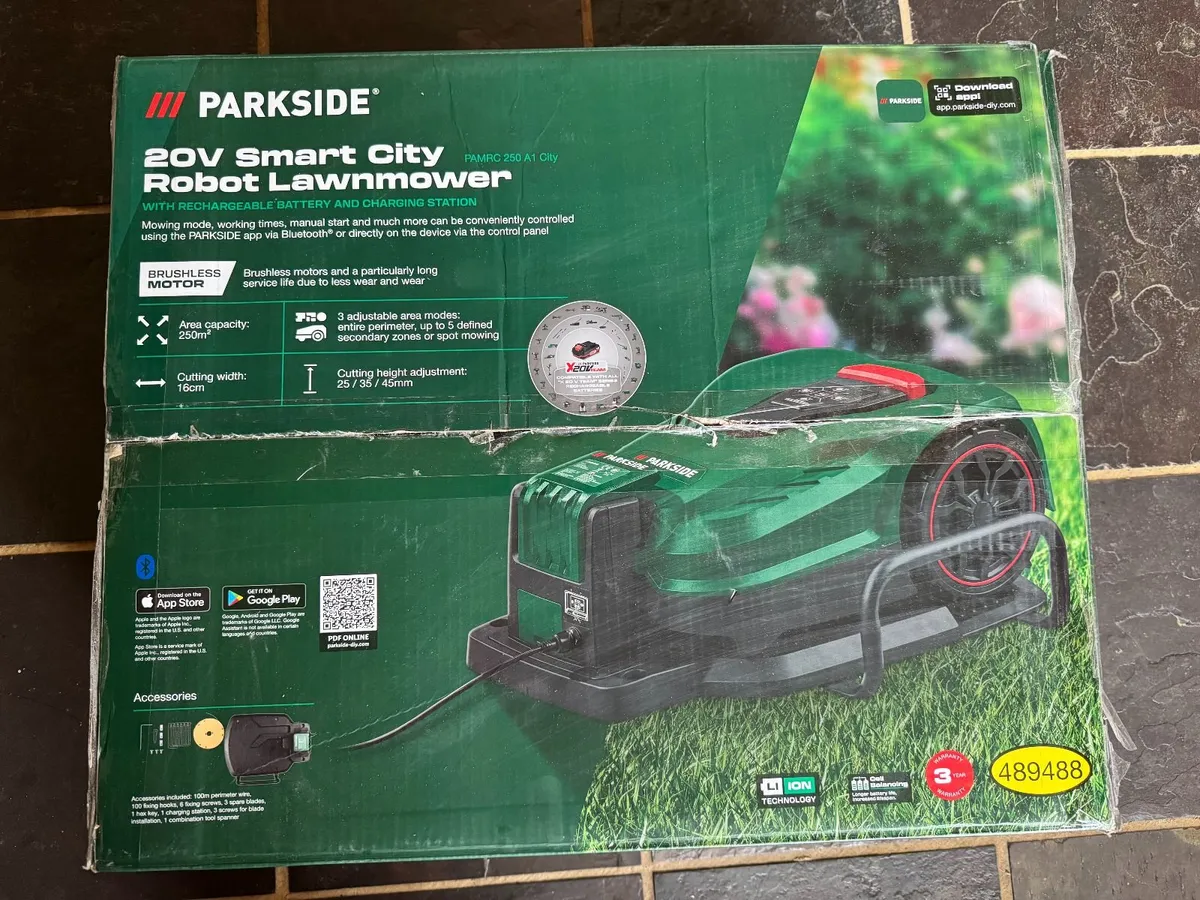 Parkside 20V Smart City Robot Lawnmower - Image 4