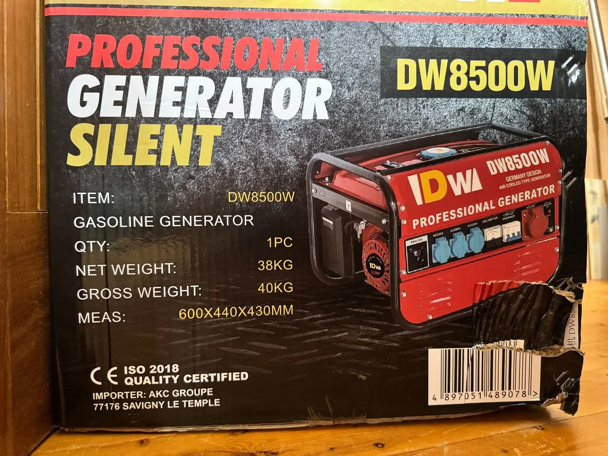Gasoline Generator - New in Box - Image 2