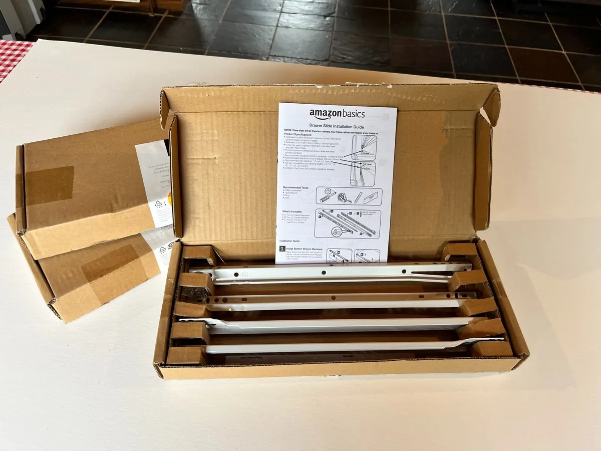 AmazonBasics 14" Drawer Slides (Brand New) - Image 1
