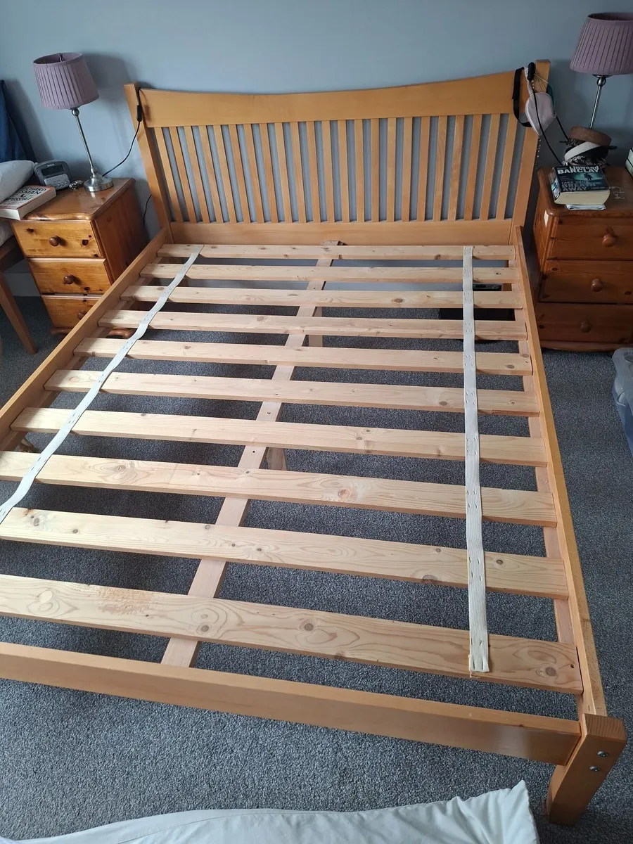 King size Pine Bed Frame - Image 1