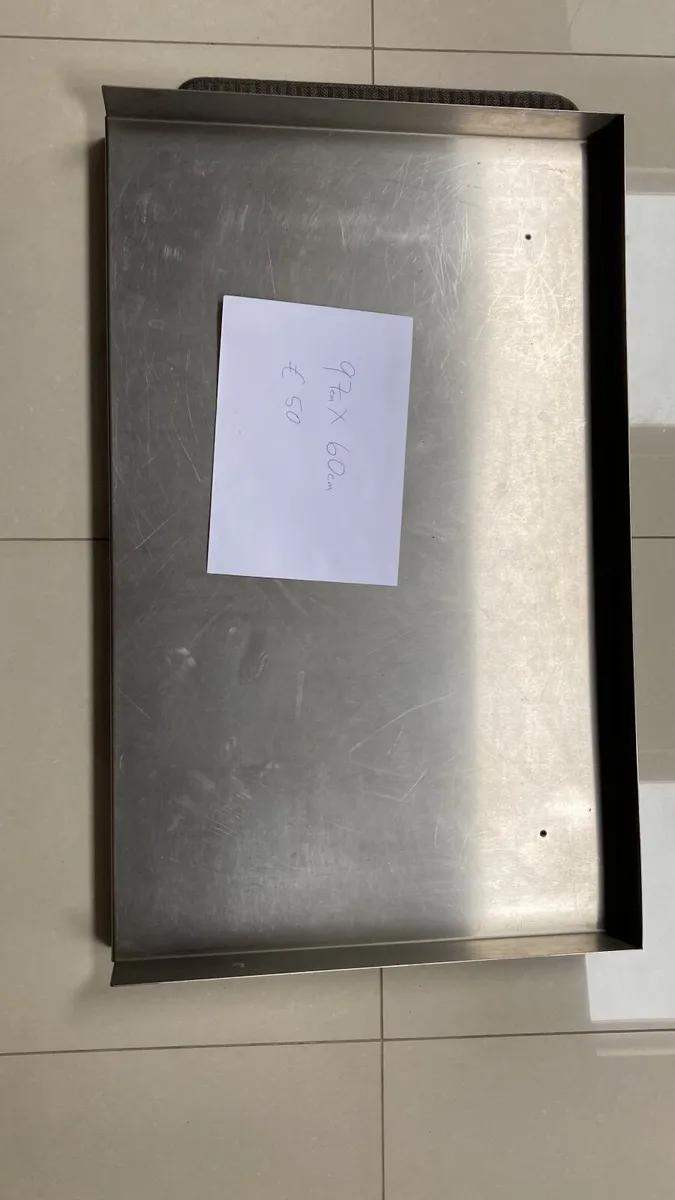 Stainless steel table tops. Fishing Boat. BBQ - Image 1