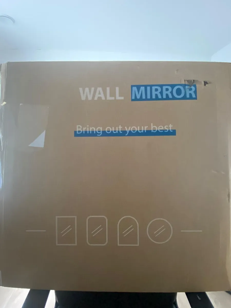 Gold Round Wall Mirror 75cm – Modern Aluminium - Image 3