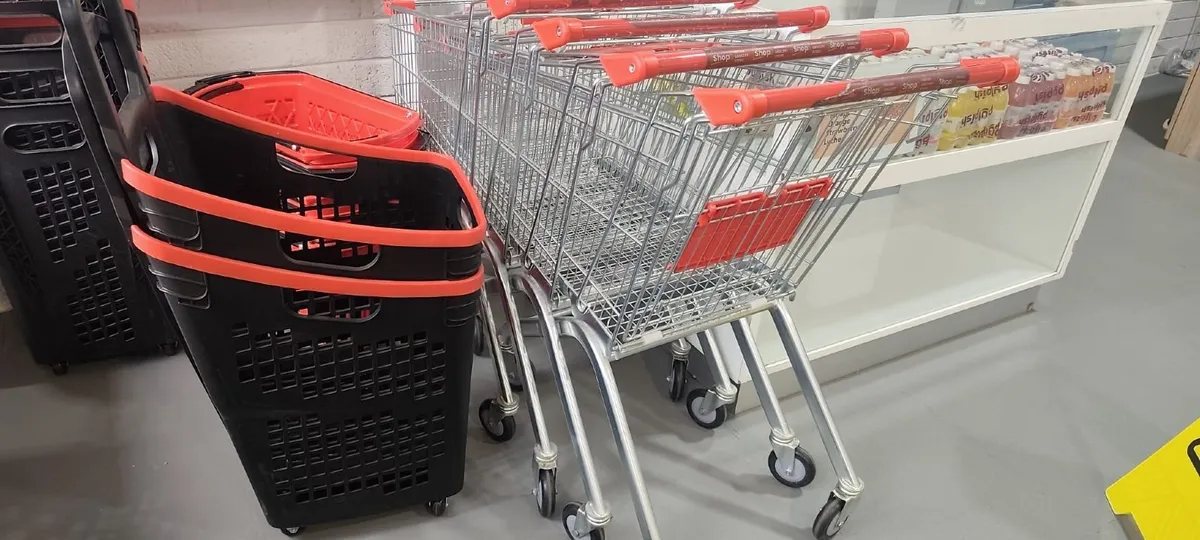 Newly Trolley and Basket