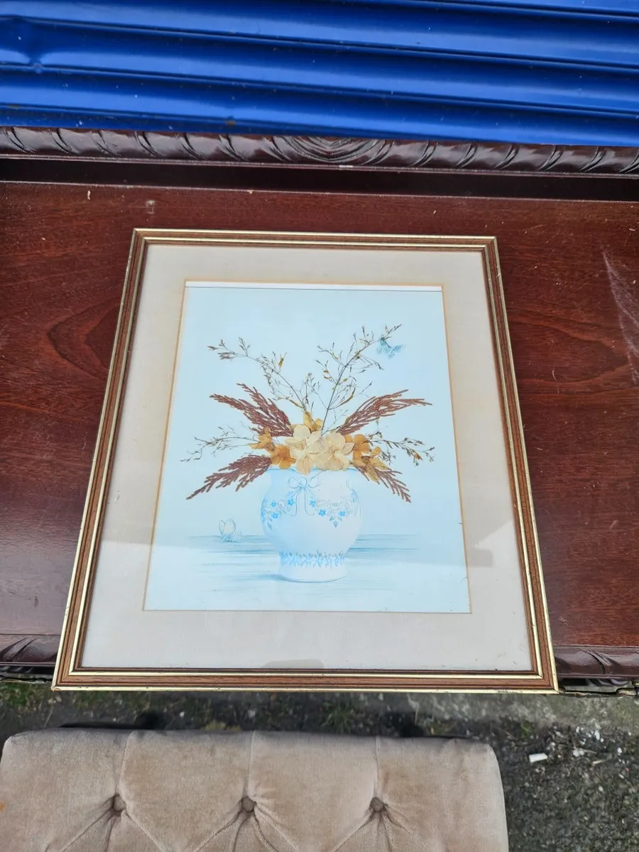 Vintage Arts and Crafts Picture - Image 1