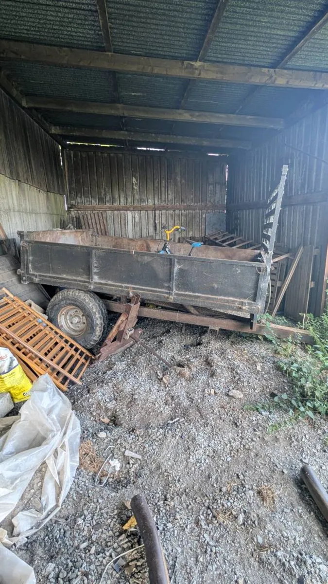 Tractor Trailer 10x6 steel - Image 1
