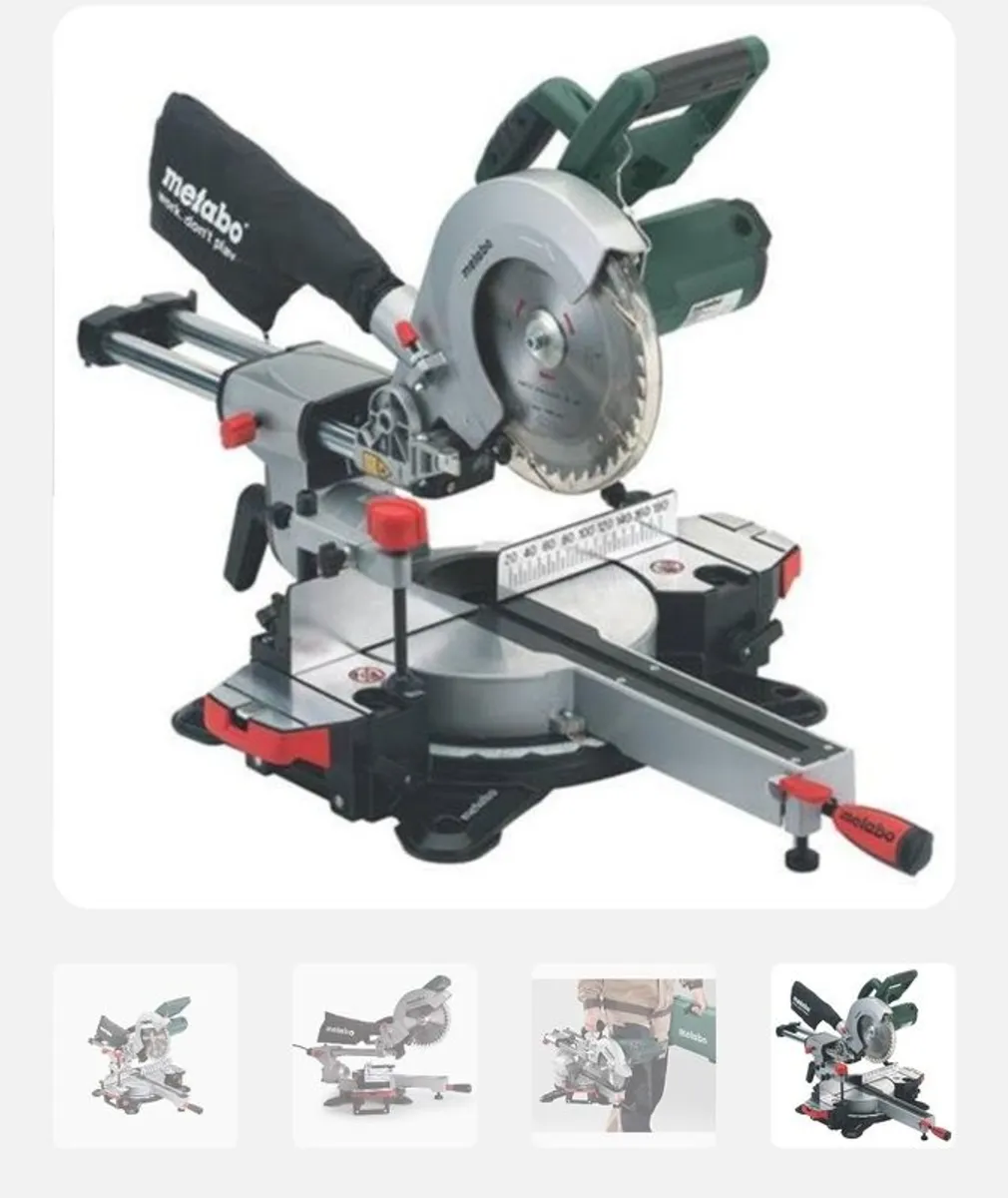 Mitre Saw and planer - Image 1