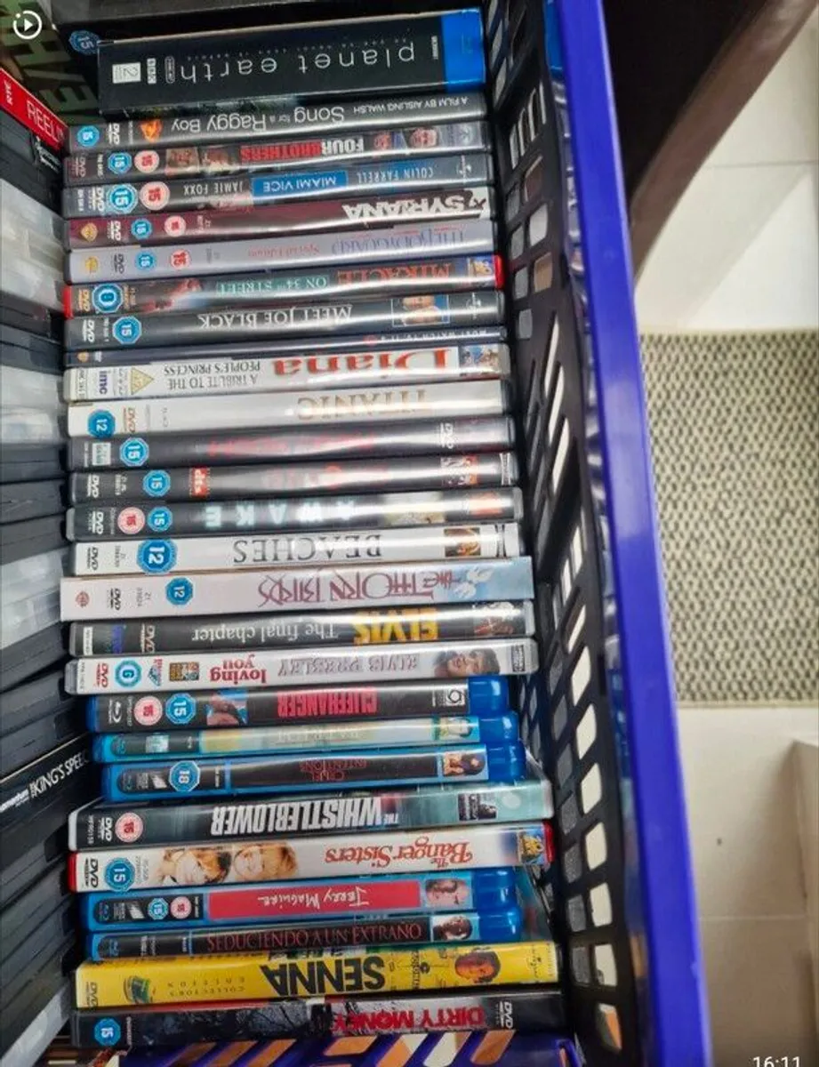 Various DVDs VHS and CDs free - Image 1