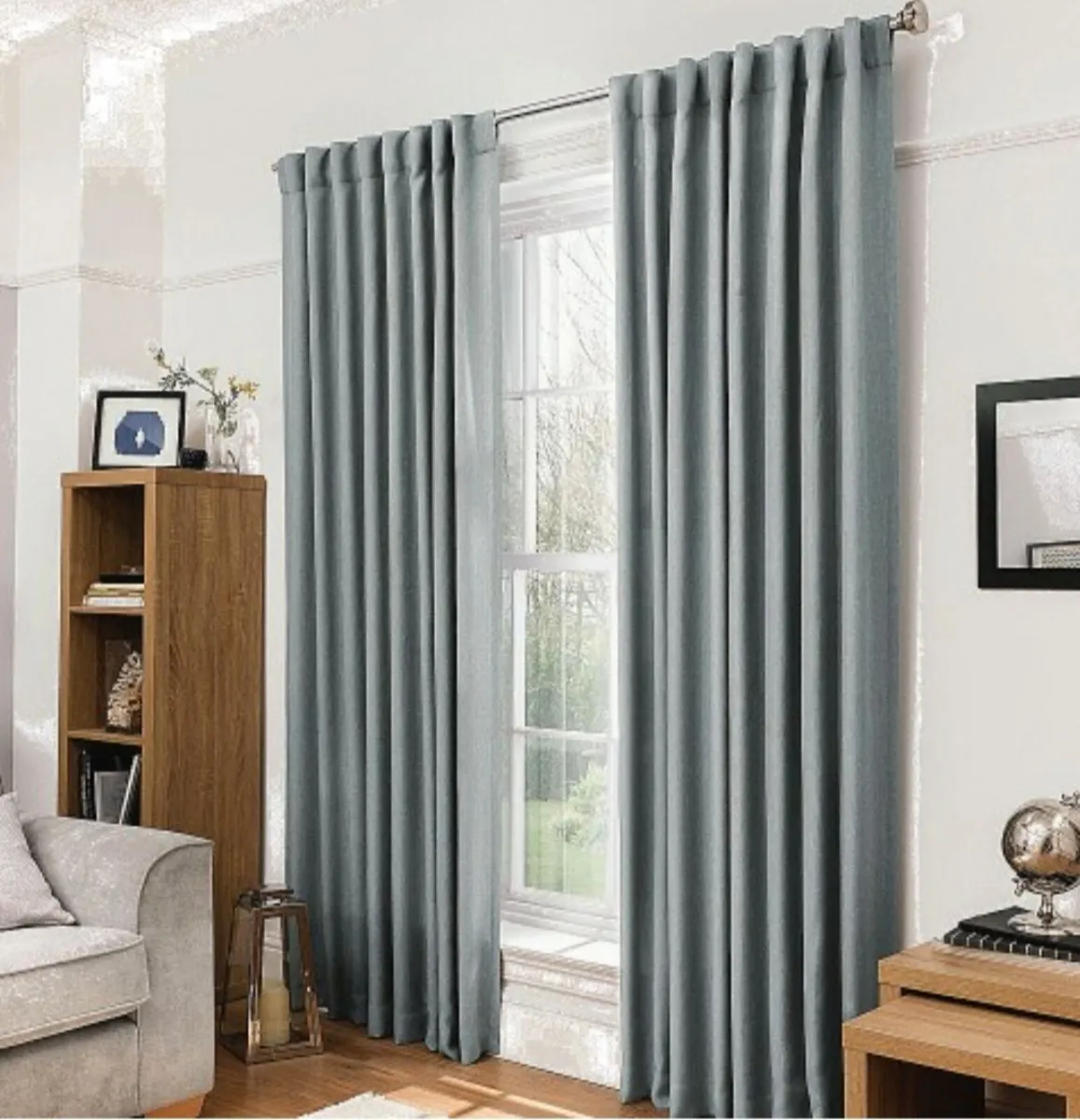 Blackout Thermal insulated curtains 90x90inch - Image 1