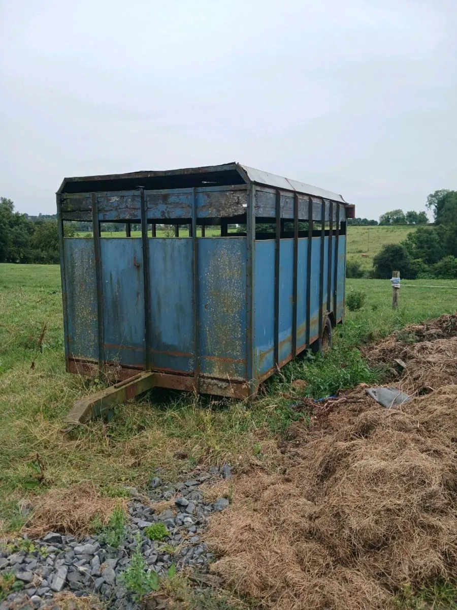 Tractor cattle trailer - Image 1