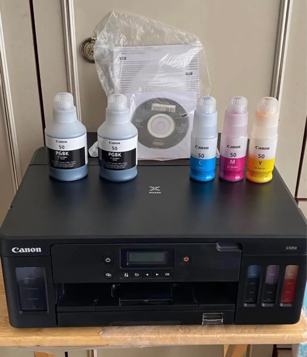 Canon pixma g5050 eco tank printer - Image 1