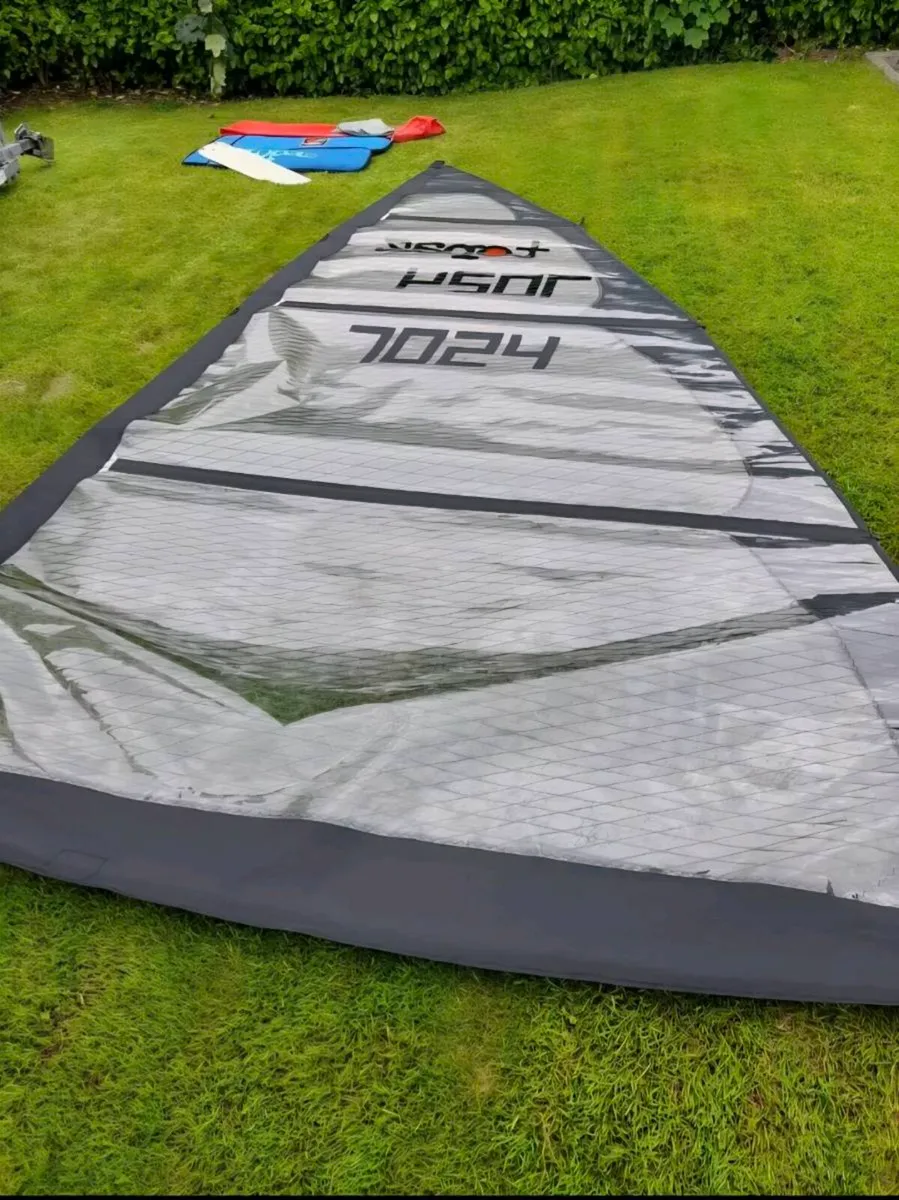 Topaz Sailing Dinghy x 2 & Road Trailer - Image 3