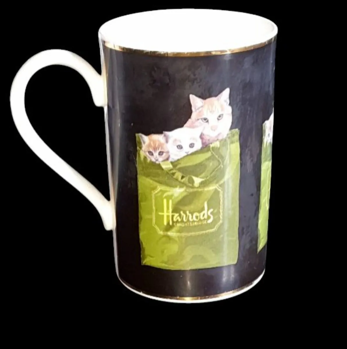 Pristine Vintage Harrods Knightsbridge Mug - Image 1