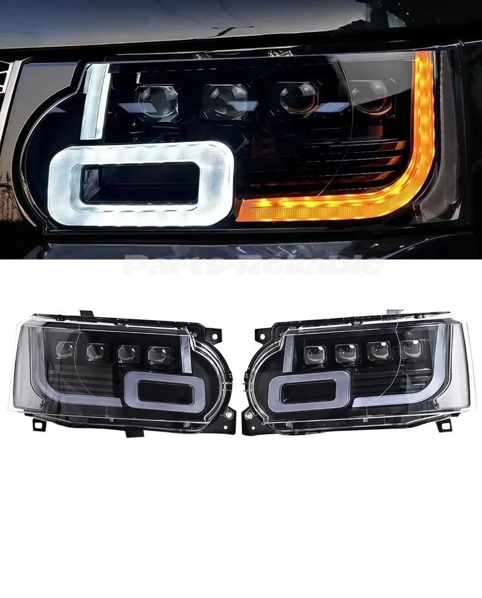 L322 2008-2012 Range Rover led head lights - Image 1