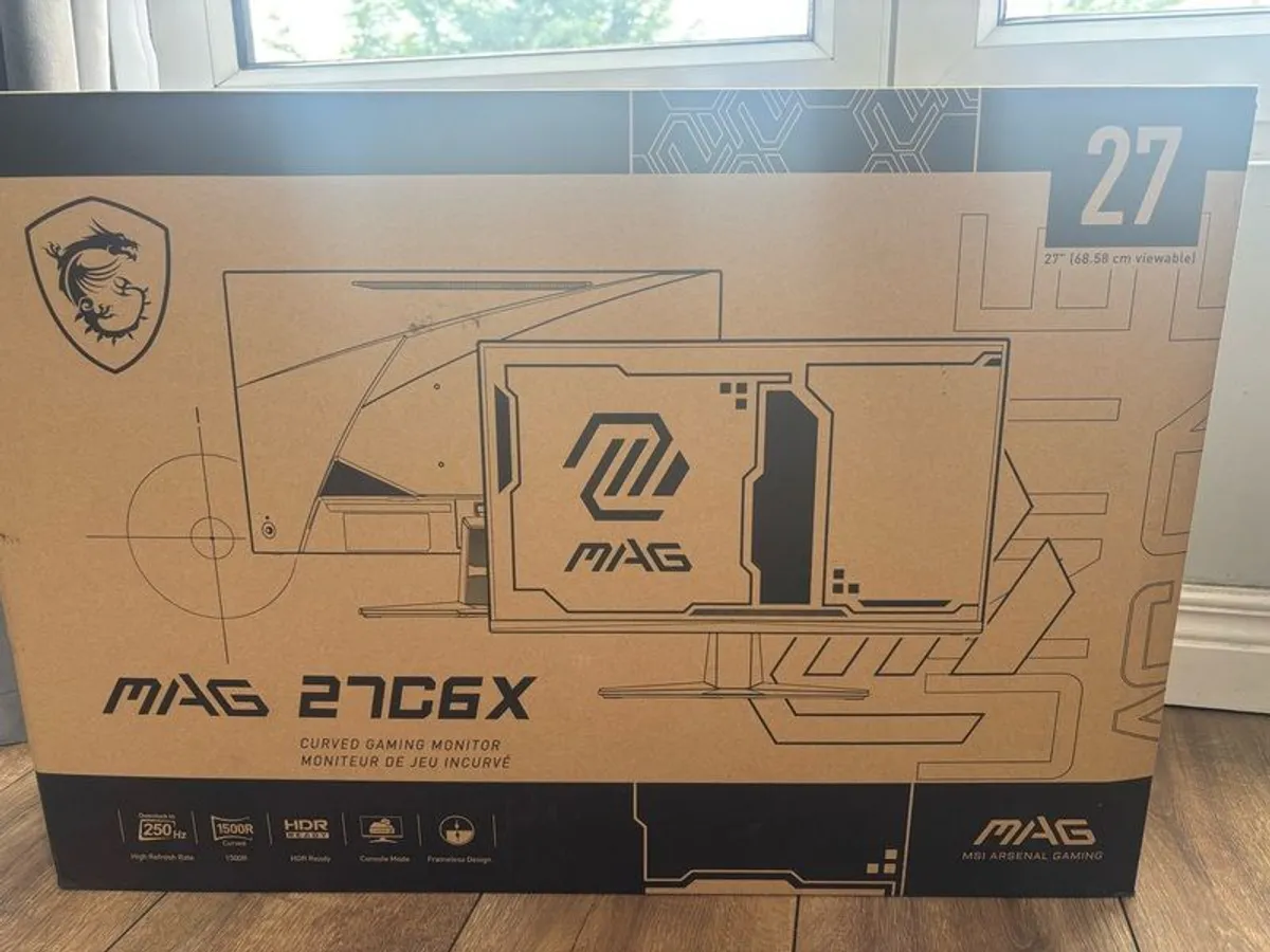 Brand new gaming Monitor MSI MAG 27C6X - Image 3