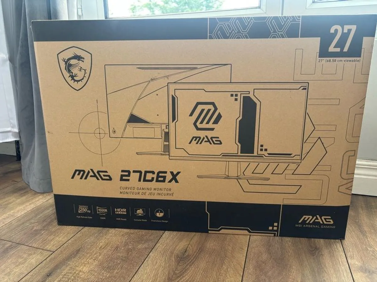 Brand new gaming Monitor MSI MAG 27C6X - Image 4