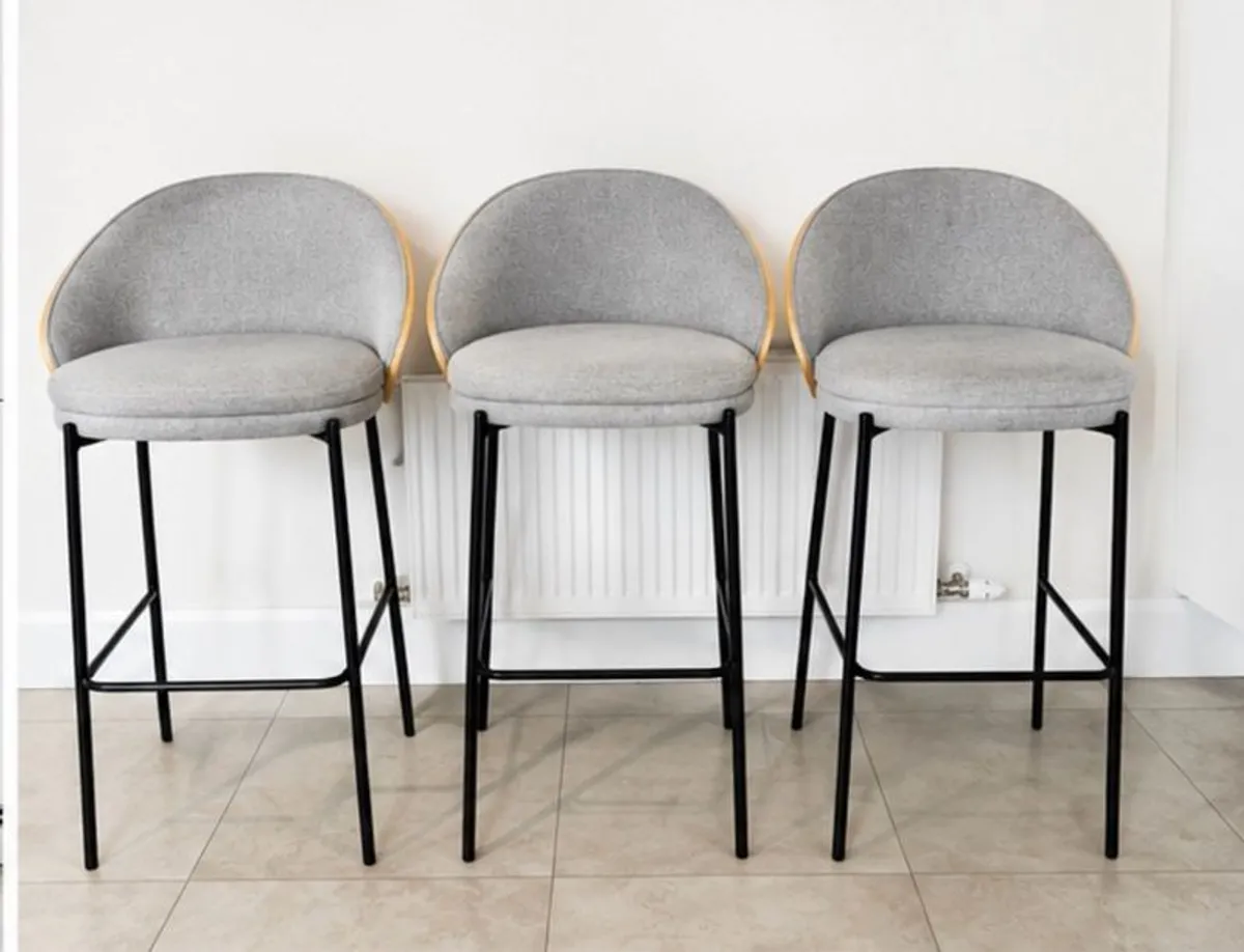 Kave Home Eamy Kitchen/ Bar Stool X 4 - Image 3