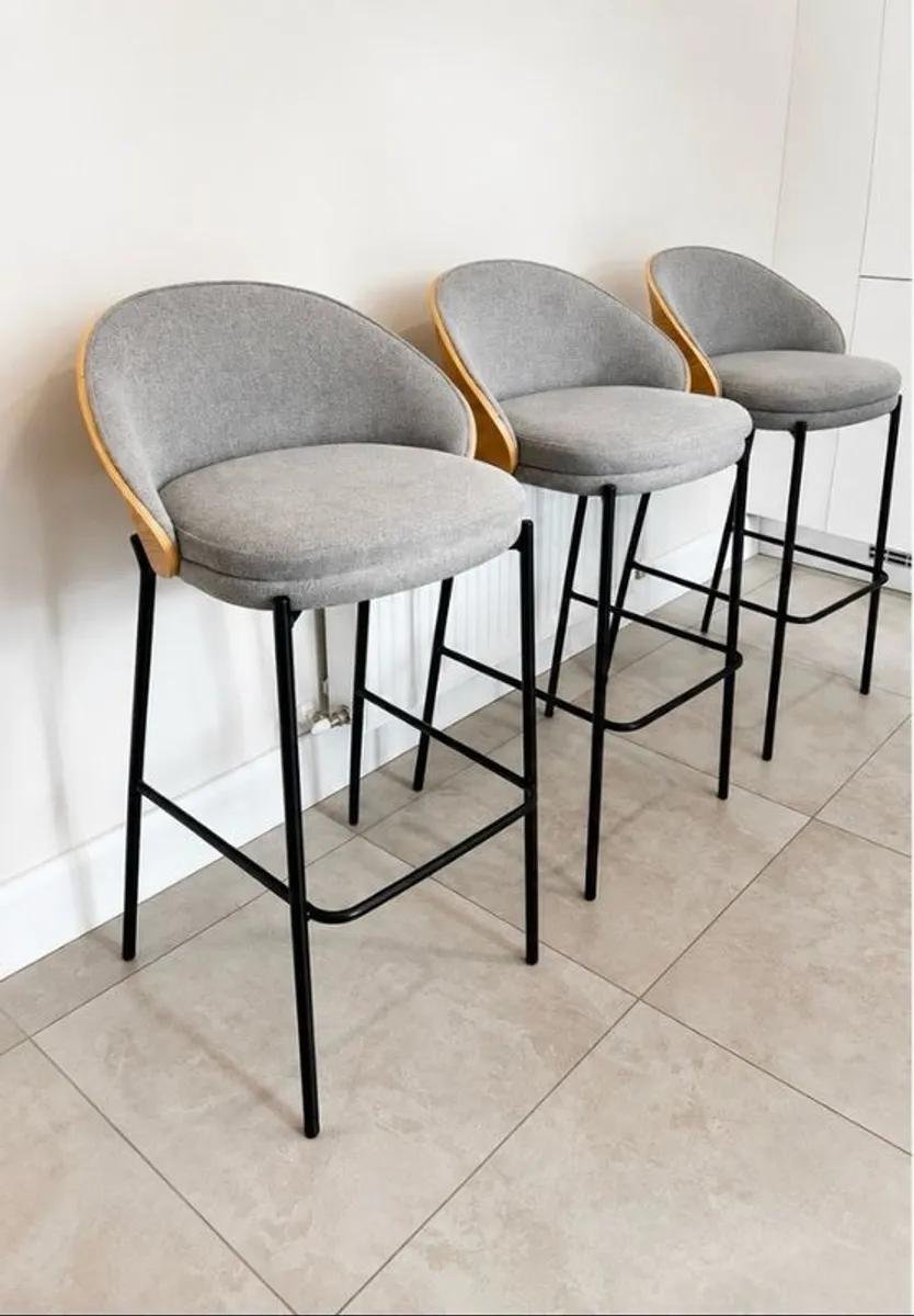 Kave Home Eamy Kitchen/ Bar Stool X 4 - Image 4
