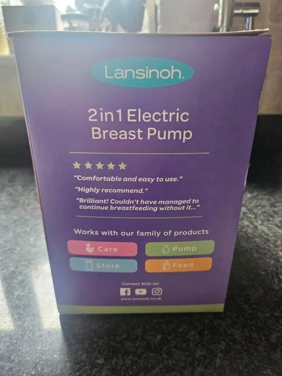 Lansinoh 2-in-1 Double Electric Breast Pump - Image 3
