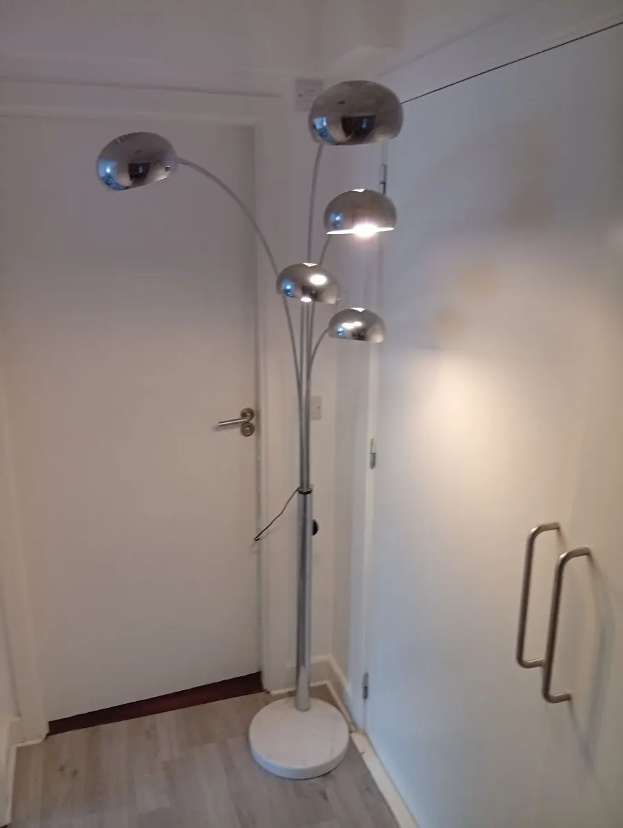 Decorative Arch 5 Lights Chrome Floor lamp - Image 1