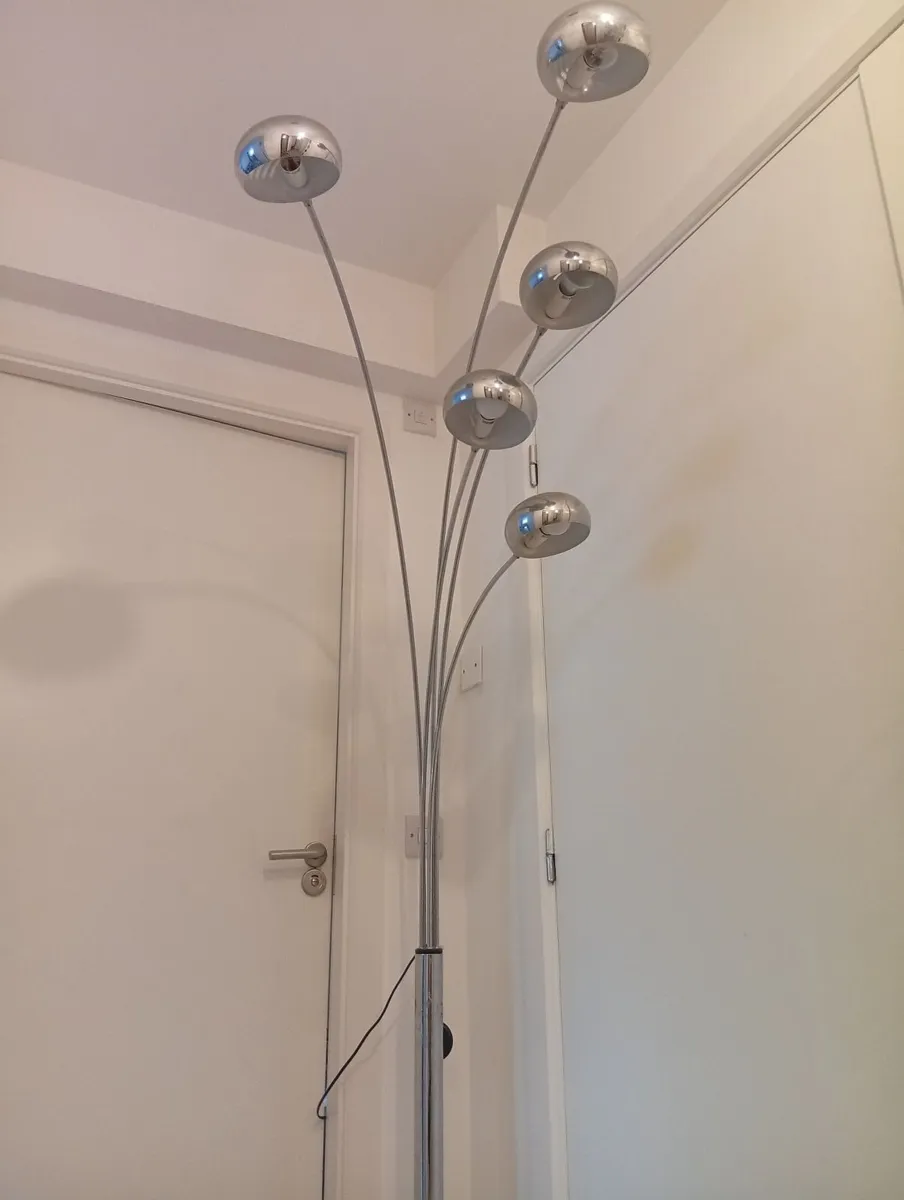 Decorative Arch 5 Lights Chrome Floor lamp - Image 4