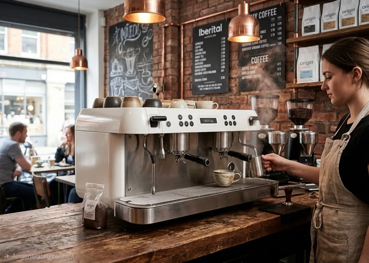Commercial Dual-Boiler Espresso Machine - Image 1