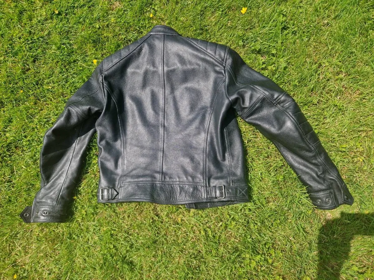 BELSTAFF RISER LEATHER JACKET - Image 3