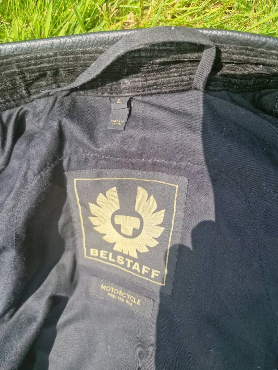 BELSTAFF RISER LEATHER JACKET - Image 4