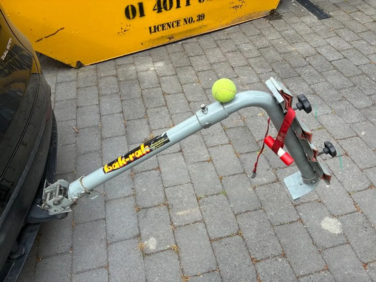 Bac-Rac-Bike Rack x4 - swan neck hitch compatible - Image 2
