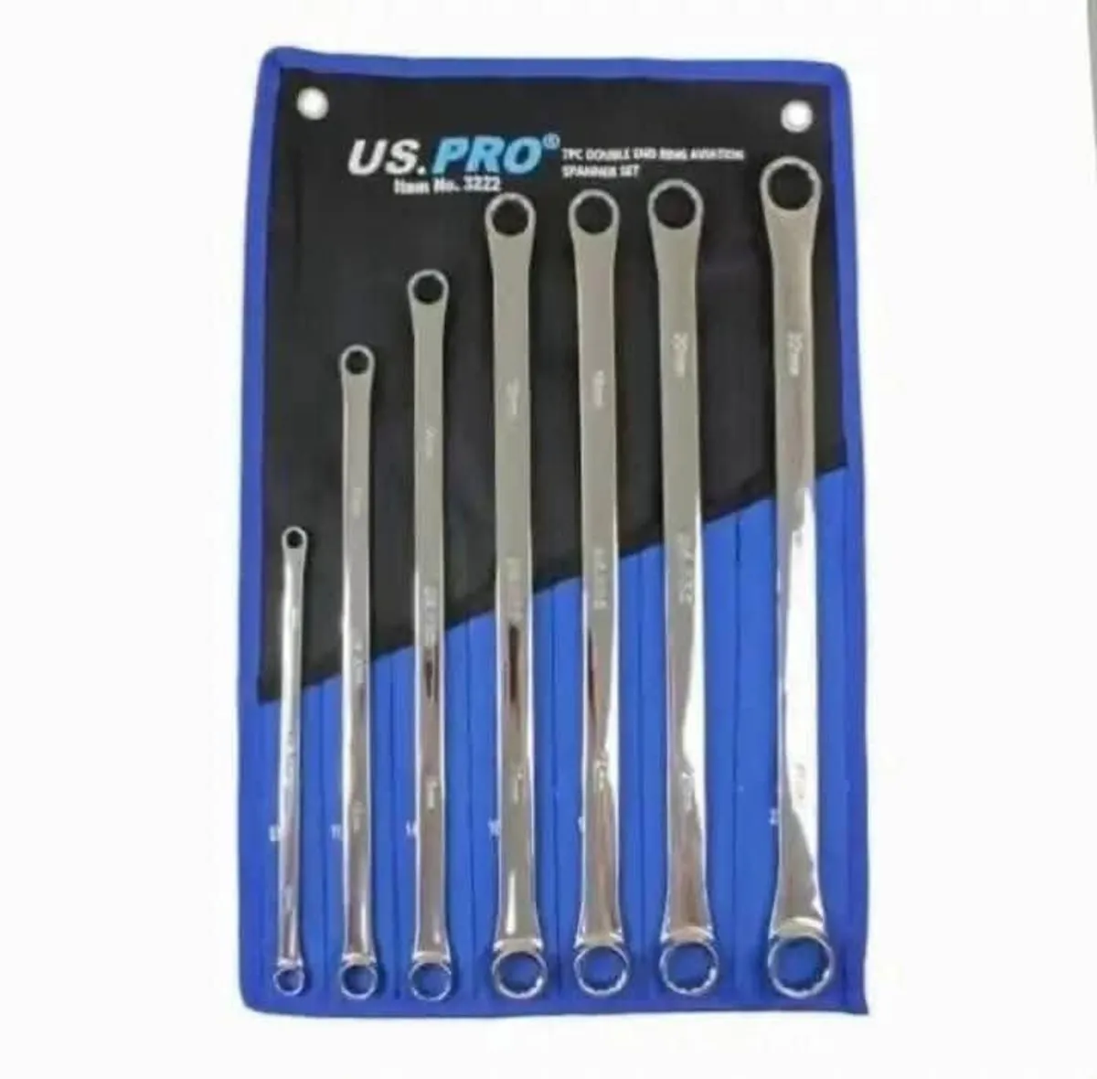 Brand new 7pcs double end ring aviation spanners - Image 1