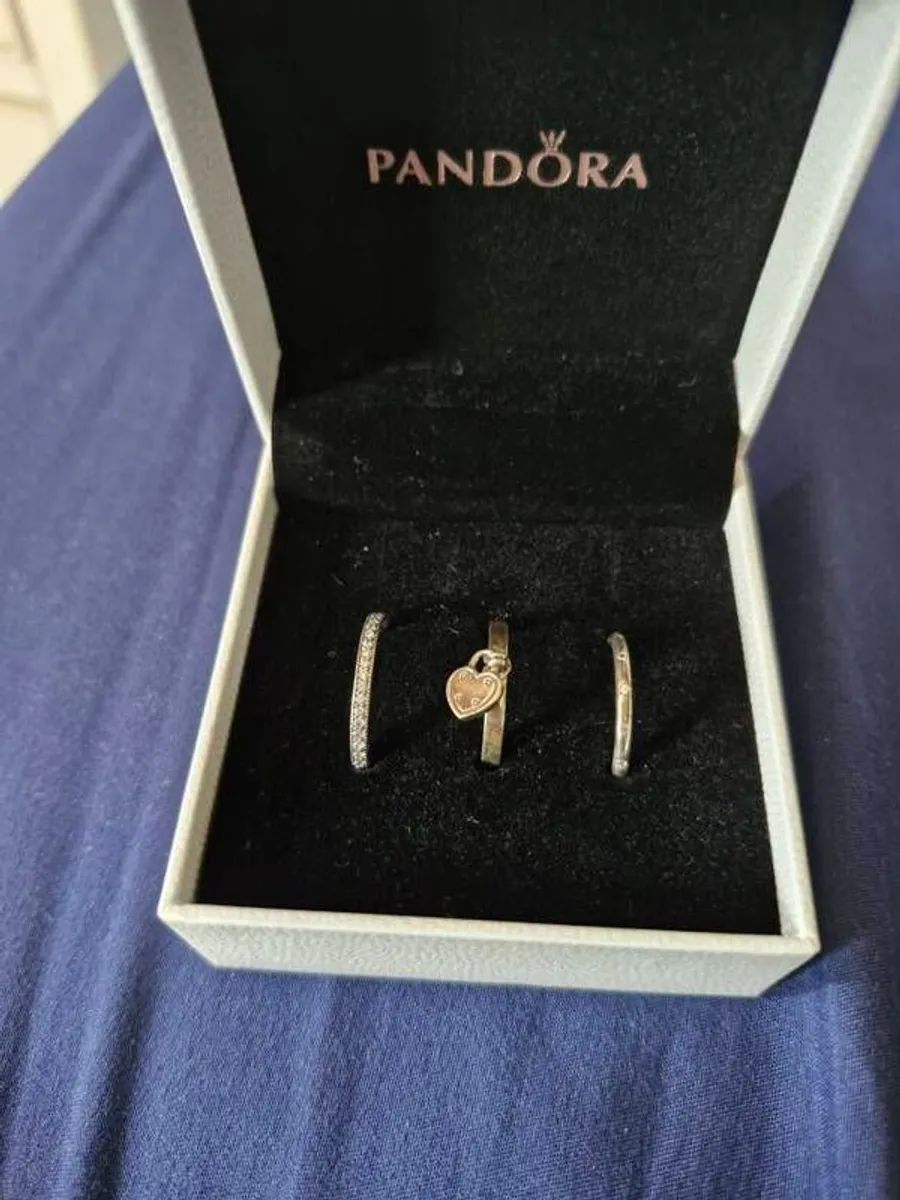 2 Box's / 2 Sets Of Pandora Rings - Image 1