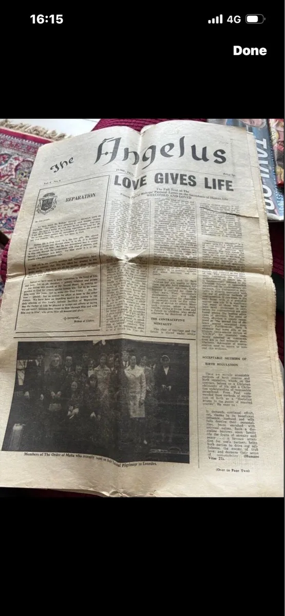 The Sligo Angelus 1975 - Image 1