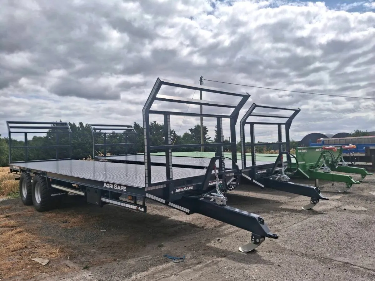 24,28ft & 32ft Agrisafe Bale Trailer New - Image 1
